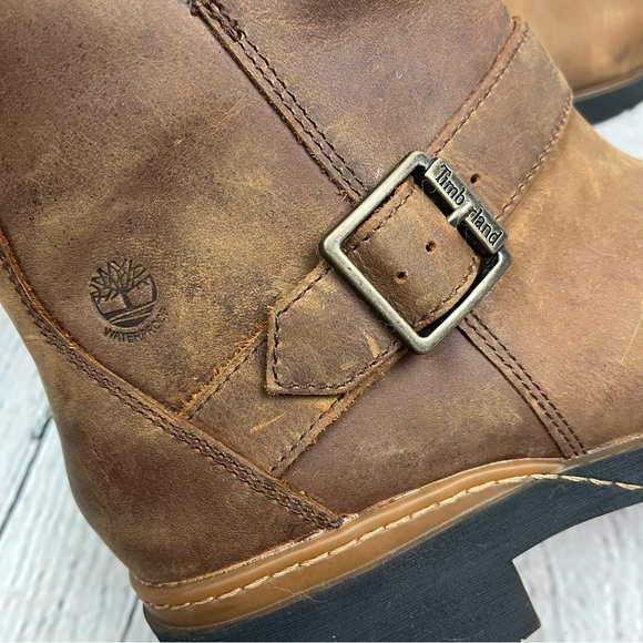 NIB Timberland Graceyn Waterproof Chukka Biker Boots Sz 10 - Picture 10 of 13